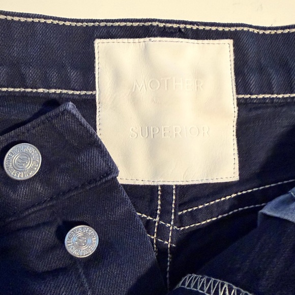 Mother Superior High Waisted Spinner Skimp Wide Leg Jeans in Size 31 Made in USA - Picture 5 of 7